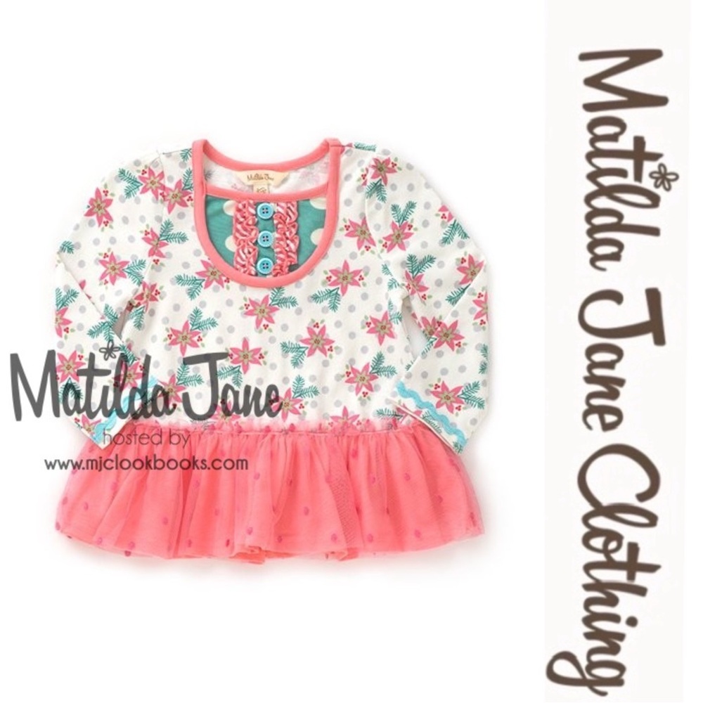 Matilda Jane | Pink and Blue Gently Gently Tunic Top | Size 18-24 Months